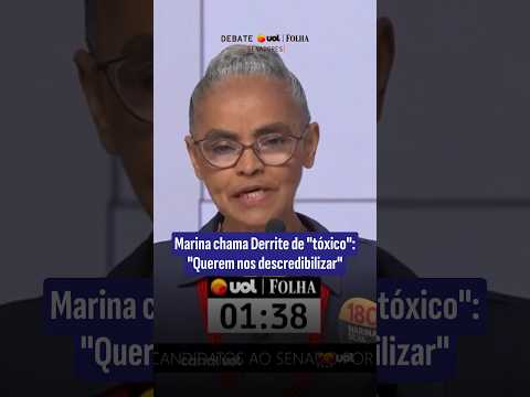 Marina chama Derrite de “tóxico”: “Querem nos descredibilizar”