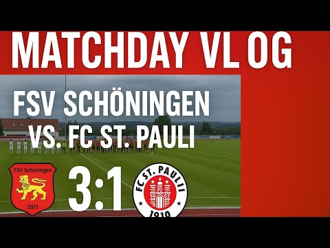 Matchday Vlog Fsv Schöningen vs Fc St. Pauli 2 