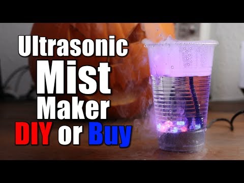 Ultrasonic Mist Maker || DIY or Buy Video
