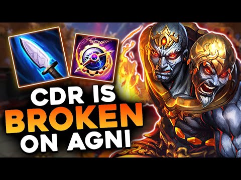 CD IS SO BROKEN ON AGNI!! - Smite 2 Conquest