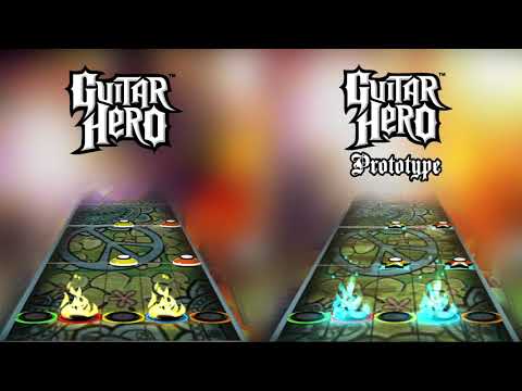 Guitar Hero 1 Prototype - "Iron Man" Chart Comparison
