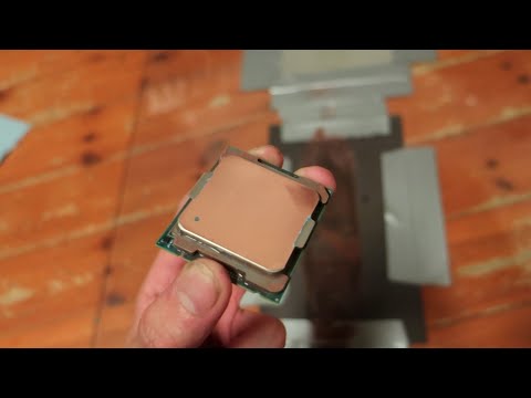 Cascade Lake-X 10980XE CPU Lapping to Gain More Performance for Free