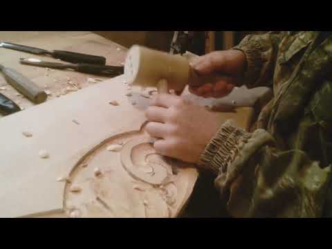 Резная кровать. Изготовления кровати из клена. Часть №2