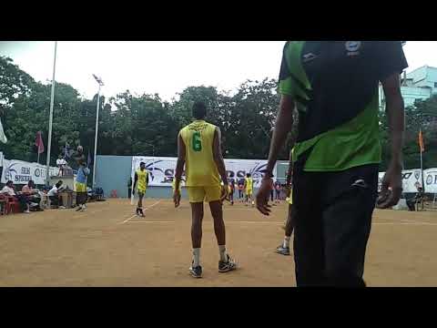 SRM vs Bharathiyar University warm up shot ......cam by Bala