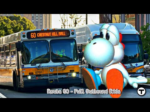 [MBTA] Route 60 - Full Outbound Ride | Yoshi’s Ride Series | SPECIAL REQUEST [HD]