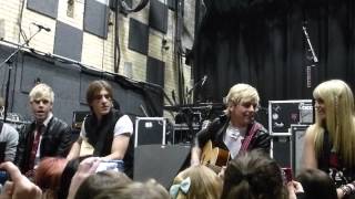 Here Comes Forever - R5 soundcheck - MN