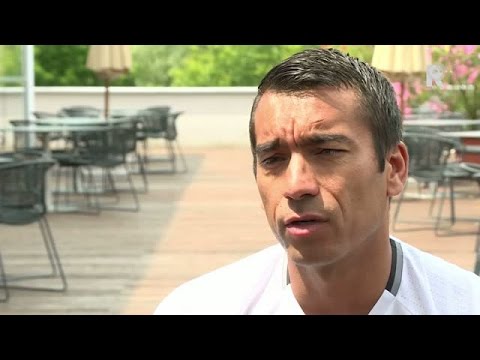 Giovanni van Bronckhorst na afloop van Anderlecht - Feyenoord