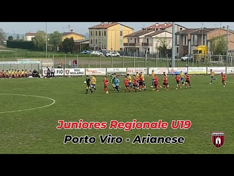 ASD ARIANESE: HIGHLIGHTS ARIANESE - PORTO VIRO 1 - 2 (REGIONALI CAT.U19 STAG.2024-2025 RITORNO)