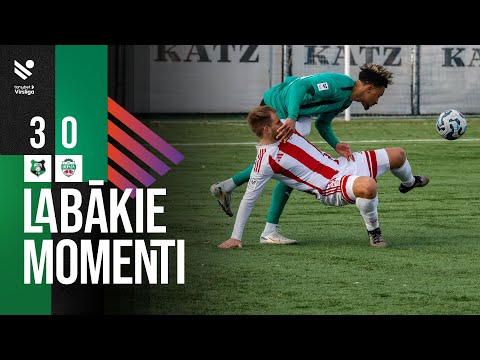 6. kārta: FK Auda 3:0 FK Liepāja (Labākie momenti)