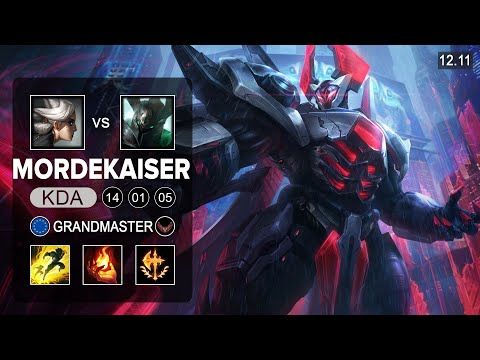 Mordekaiser vs Camille Top - EUW Grandmaster - Patch 12.11 Season 12