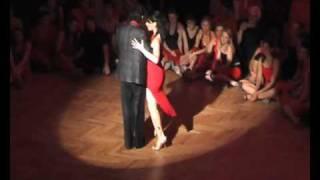 Prague Tango Alchemie 2010 - red milonga - Ismael Ludman & Maria Mondino 2
