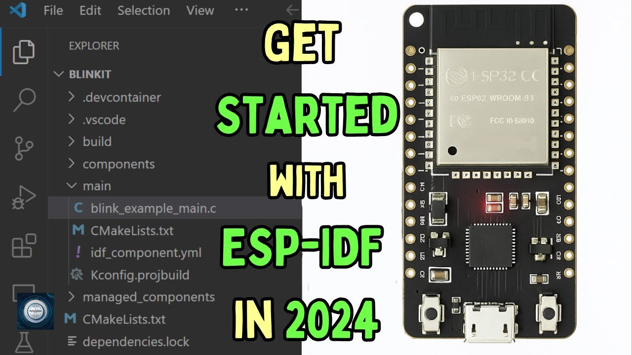 ESP-IDF + VSCode: Easy Setup & First ESP32 Project Tutorial