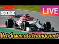 MET JASON ALS TEAMGENOOT RACEN! - FORMULA 1 2019 LIVESTREAM!