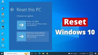 How to Reset Windows 10 to Default Settings | Format Laptop