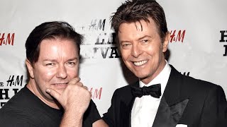 The Best of David Bowie &amp; Ricky Gervais Together (w/ Conan O&#39;Brien)