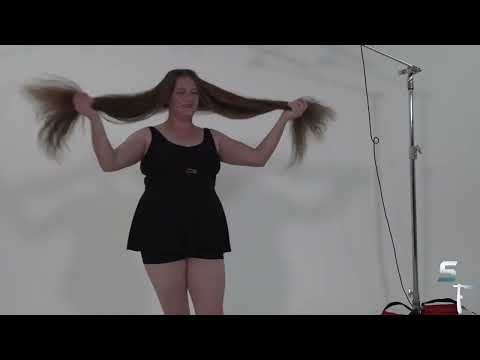 Nagita long to bob undercut,  | forced headshave haircut and eye brow|crying haircut camera 2