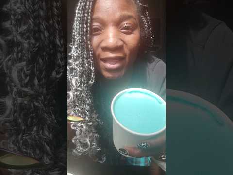 Homemade Blue Moon ice cream I made #homemade #homemadeicecream #bluemoon