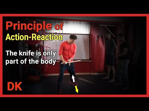 Principle of Action-Reaction (The  knife is only part of the body) - DK Yoo
