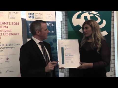 IPMA Achievement Award Gold Winner 2014- Andrew Bell