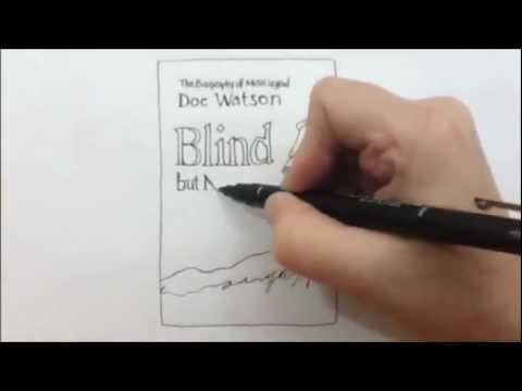 Doc Watson Biography (Blind But Now I See, 2012 - Kent Gustavson) - Book Trailer