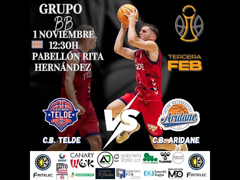 V JORNADA TERCERA FEB GRUPO BB CLUB BALONCESTO TELDE- CB ARIDANE  1-11-2025