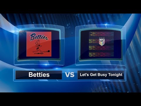 Betties vs Let's Get Busy Tonight - Semi Finals - Women’s City of Angels Kickball Open #CAKO2018