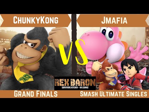 Rex Baron 5 Grand Finals - Jmafia (Yoshi, Donkey Kong, Mii Brawler) Vs. ChunkyKong (Donkey Kong)