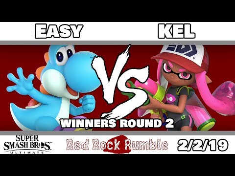 Red Rock Rumble #8 - Easy (Yoshi) VS. Kel (Inkling) - SSBU Winners Round 2 - Smash Ultimate