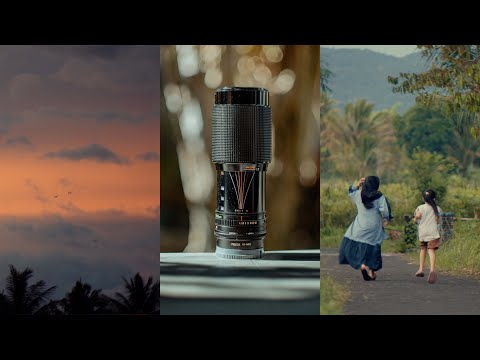 This $50 Vintage Lens is The best value lens that you can buy! | Canon FD 70-210mm f/4 | Sony Fx3