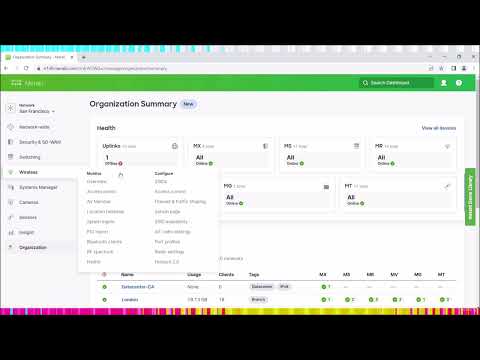 Cisco Meraki Dashboard Overview | Beginner’s Guide