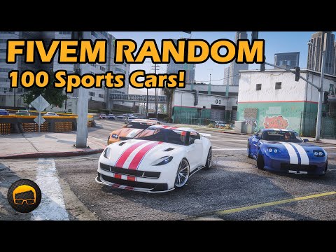 100 Sports Cars In 100 Laps - GTA FiveM Random More №100