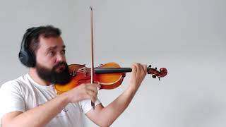 Rhapsody - The March Of The Swordmaster (violin cover + sheet music)