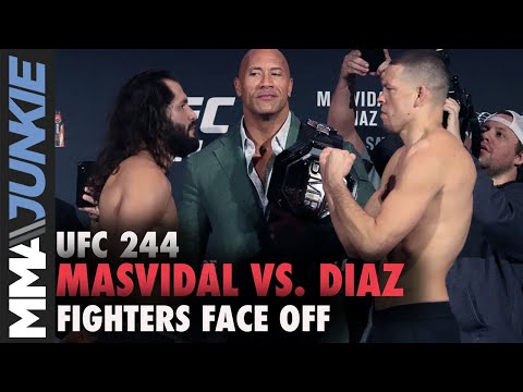 UFC 244: Ceremonial weigh-in highlight