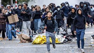 Choques entre policía y manifestantes en Bruselas contra los recortes