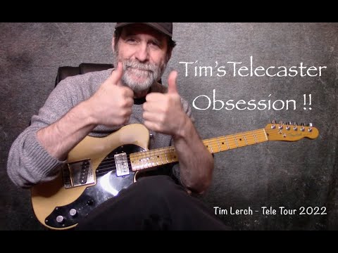 Tim Lerch - Tele Tour 2022 - Fender Telecasters, Nocasters along with a Nachocaster and a Mike Lull