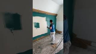 Spraying farrow and ball
