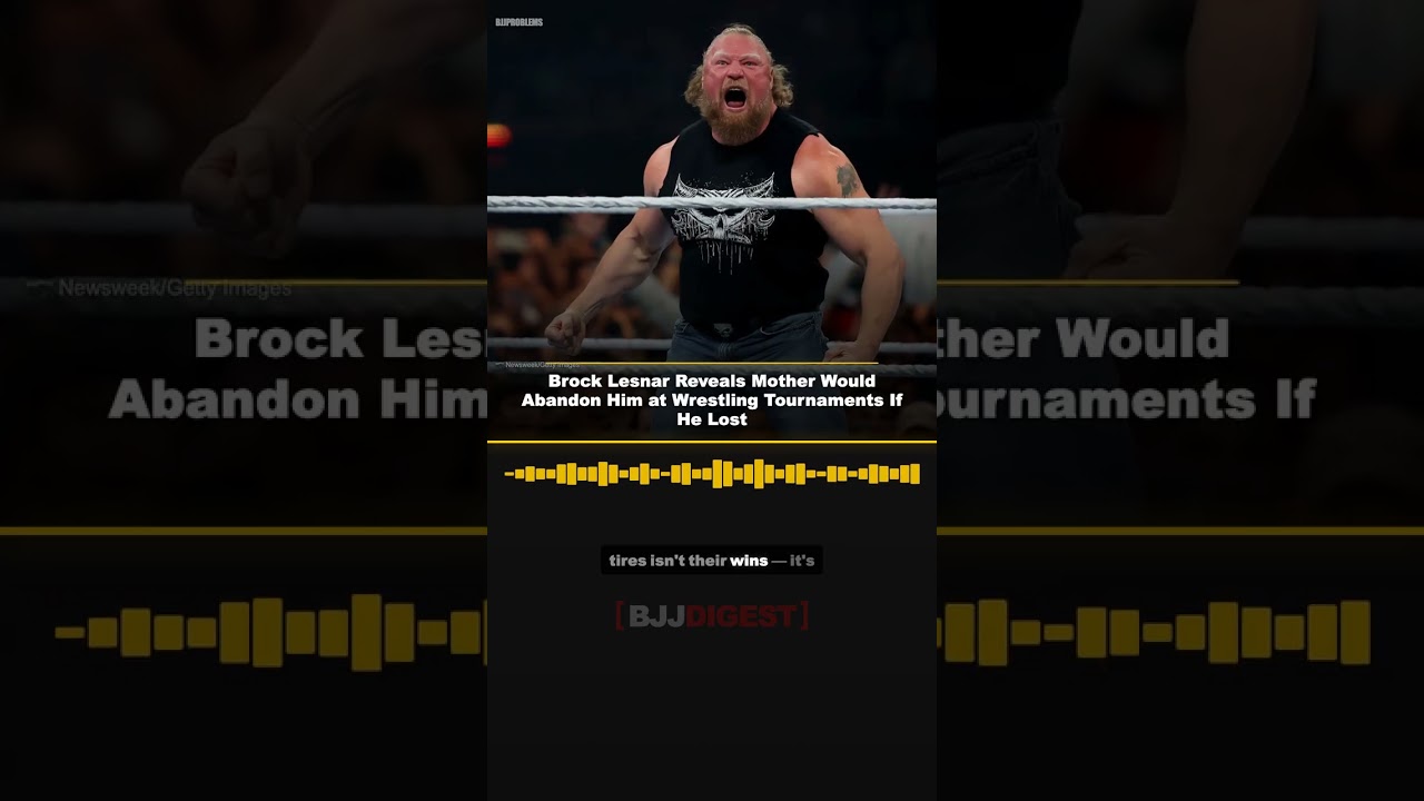 Brock Lesnar Reveals Mother Would Abandon Him at Wrestling Tournaments If He Lost #Shorts