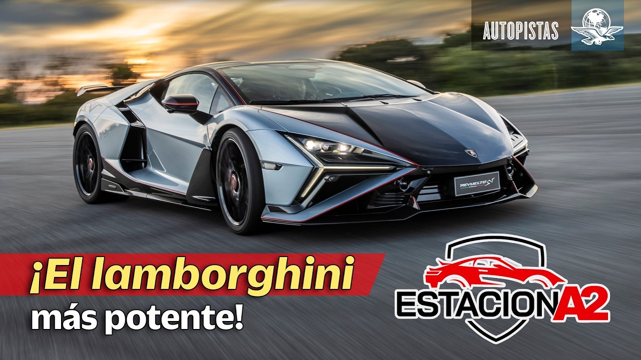 El Lamborghini MÁS POTENTE de la historia 🏎️⚡ + ¿100,000 Eléctricos en México con Didi?// EstacionA2