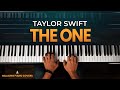 Taylor Swift - The 1 (Piano Cover with Lyrics and SHEET MUSIC)