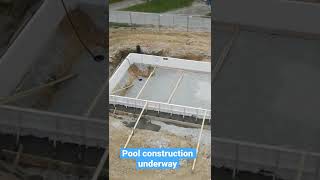 Pool construction #poolconstruction #shorts