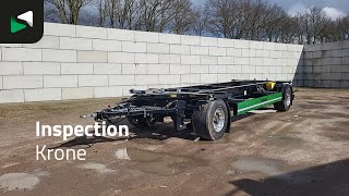 Reboque porta contentores Krone AZ 3000km Lenkachse ALCOA | Imagem 4 - Autoline