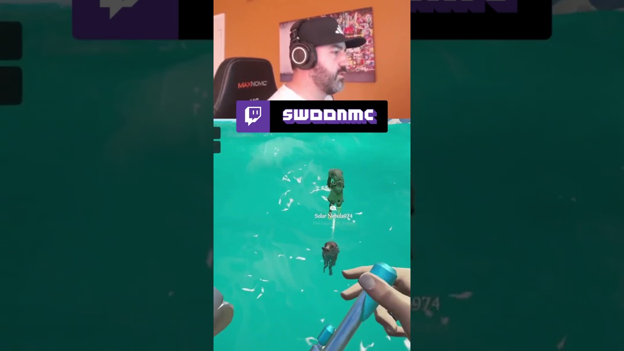 SALTY PIRATE GETS SERVER ALLIANCE DENIED #sot #gaming #new #shorts #youtubeshorts #twitch