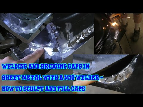 Discover the Hidden Techniques: Welding and Bridging Gaps in Sheet Metal with a Mig Welder