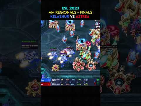 Kelazhur vs Astrea-ESL 2023 AM Regionals-Grand Finals-Highlight 23 #shorts #starcraft #starcraft2