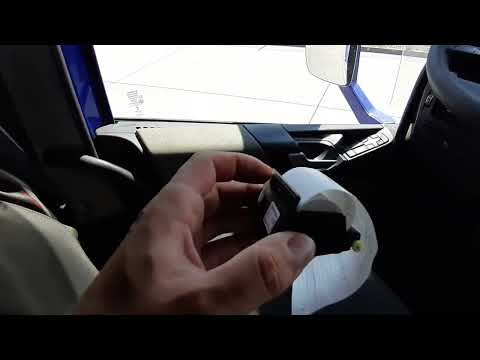 How to change paper in tacho