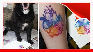 Dog Paw Prints Make The Most Pawesome Tattoos Ever, And HereS The Proof (66 Pics) 🥰