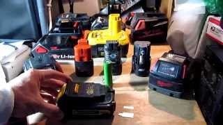 DIY Charge any cordless tool/drill battery without a charger using Turnigy balance charger