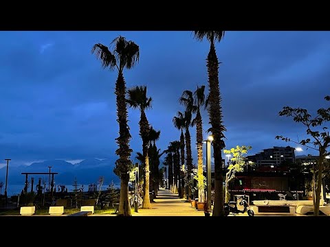 13 December 2022 (7AM) - Good Morning Antalya - Walking Tour - Konyaaltı Beach, Turkey - 4K