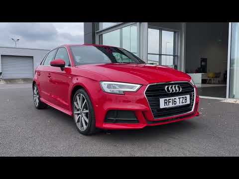 Used 2016 Audi A3 2.0 TDI S line Sportback at Chester | Motor Match Used Cars for Sale