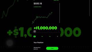 MADE A MILLION OFF $460 ON TESLA ON ROBINHOOD || Wall Street Bets Options Trading